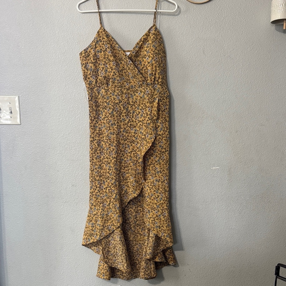 Floral Wrap Dress